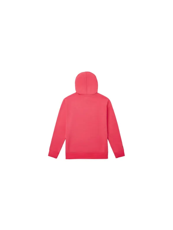 Толстовка casual sports printing hooded drawstring couple style rose red Vans — изображение 2 из 4, розовый красный
