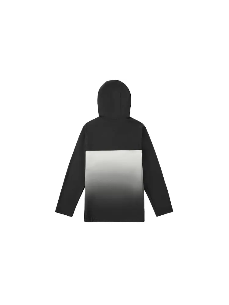 Куртка Vans Splicing Athleisure Casual Sports Hooded — изображение 2 из 5, черный