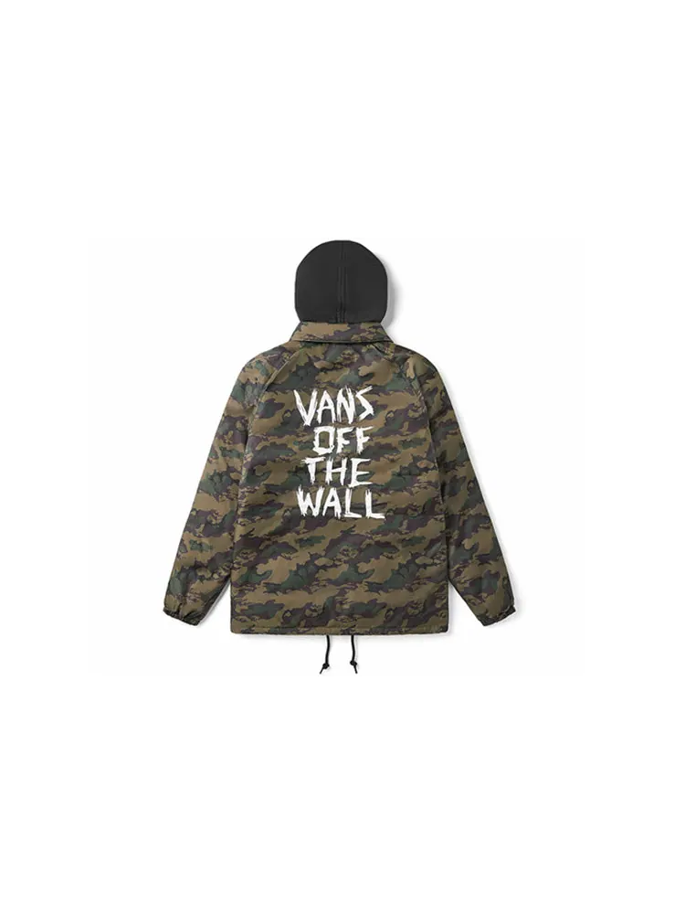 Куртка Men's Vans Stay Warm With Down Feather Athleisure Casual Sports Jacket Camouflage — изображение 2 из 2, камуфляж