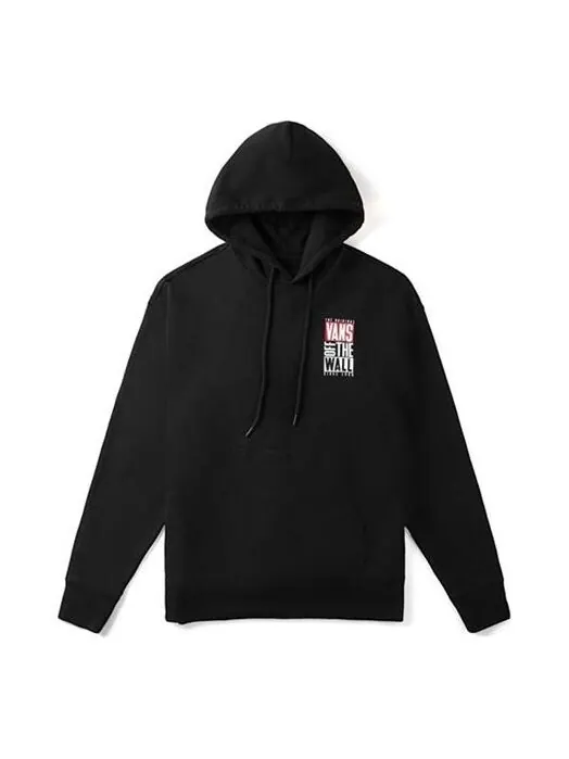 Толстовка 2019 winter men's casual sports hooded pullover sweater top black Vans — изображение 1 из 4, черный