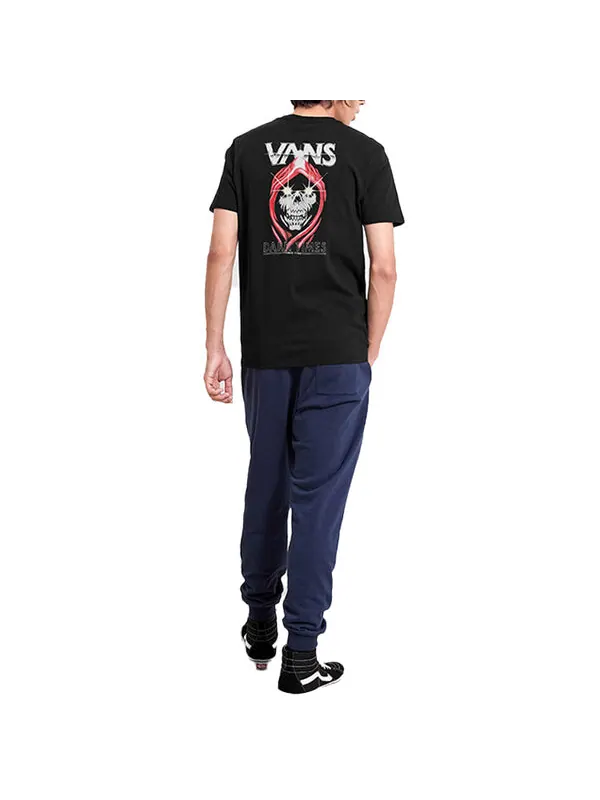 Футболка men's skeleton printing short sleeve black Vans — изображение 4 из 4, черный