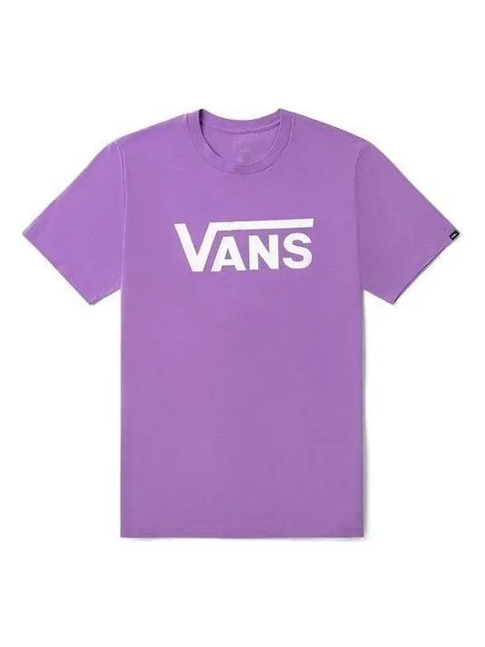 Футболка essentials logo t-shirt 'purple' Vans