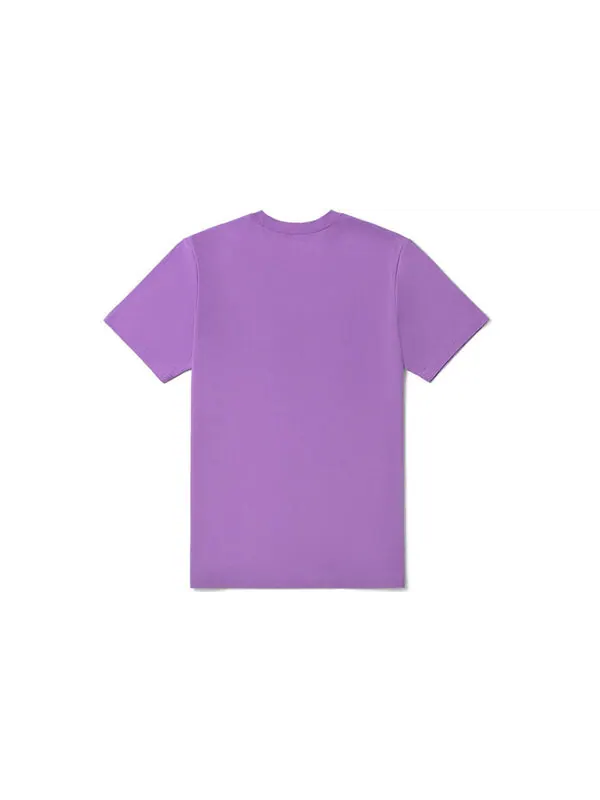 Футболка essentials logo t-shirt 'purple' Vans — изображение 2 из 2, фиолетовый/белый
