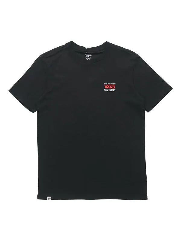 Футболка graphic t-shirt 'black white' Vans — изображение 1 из 3, черный/белый