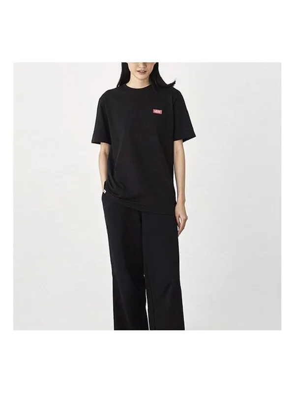 Футболка graphic t-shirt 'black white' Vans — изображение 3 из 3, черный/белый