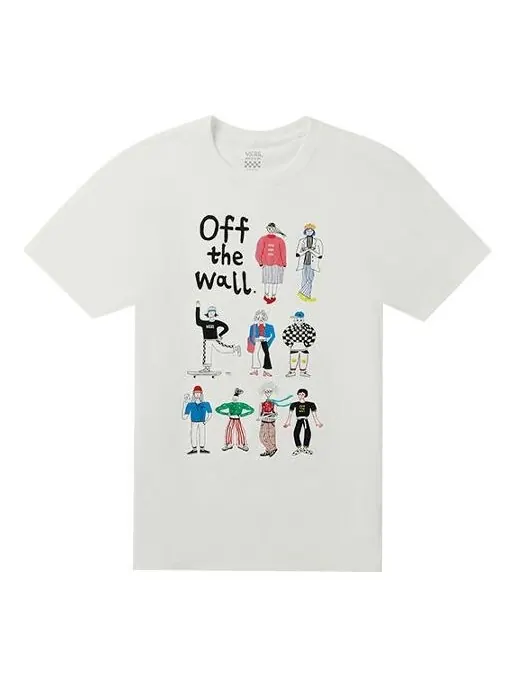 Футболка otw synjiayi printing short sleeve white Vans — изображение 1 из 4, белый
