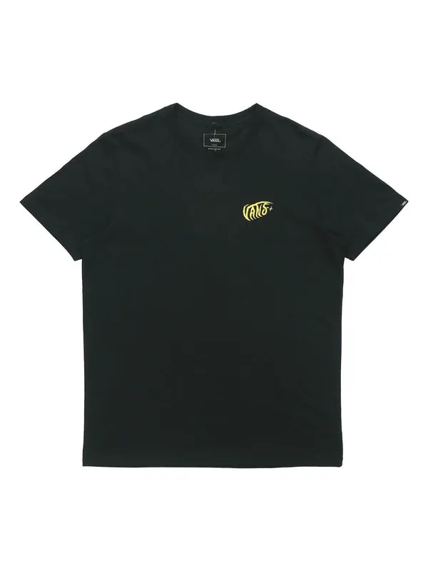Футболка men's artist printed round neck tee black Vans