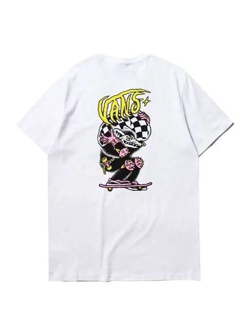Футболка otw short sleeve couple style white Vans