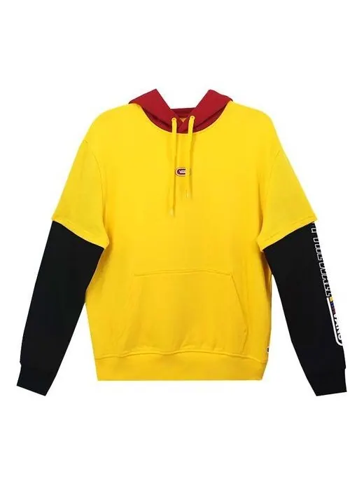 Толстовка hooded pullover yellow Vans — изображение 1 из 2, желтый