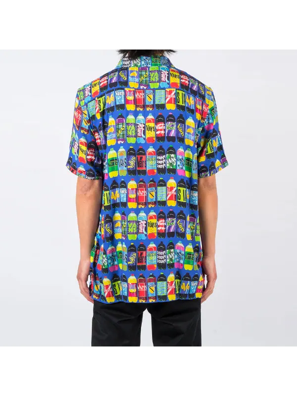 Рубашка x fergus all over print rayon short sleeve shirt 'multi-color' Vans — изображение 4 из 4, мульти