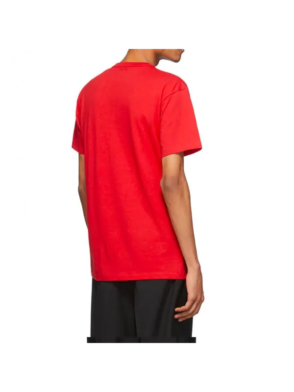 Футболка men's x jim goldberg silhouette print red Vans — изображение 4 из 4, красный