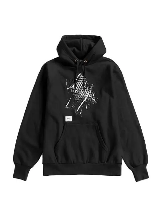 Толстовка vault x wtaps pullover hoodie 'black' Vans — изображение 1 из 2, черный
