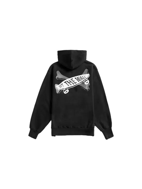 Толстовка vault x wtaps pullover hoodie 'black' Vans — изображение 2 из 2, черный