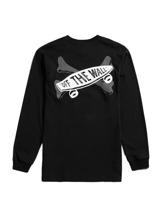 Футболка vault x wtaps long sleeve t-shirt 'black' Vans
