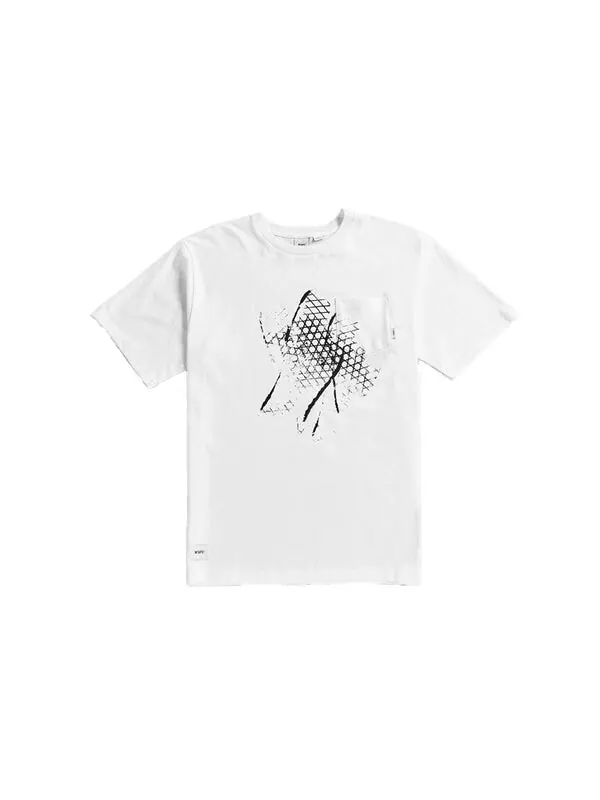 Футболка vault x wtaps t-shirt 'white' Vans — изображение 2 из 2, белый