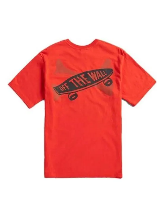 Футболка vault x wtaps t-shirt 'orange' Vans — изображение 1 из 2, оранжевый/черный