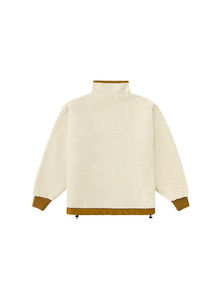 Куртка Vans Faux Sherpa, двусторонняя — изображение 2 из 5, коричневый/бежевый
