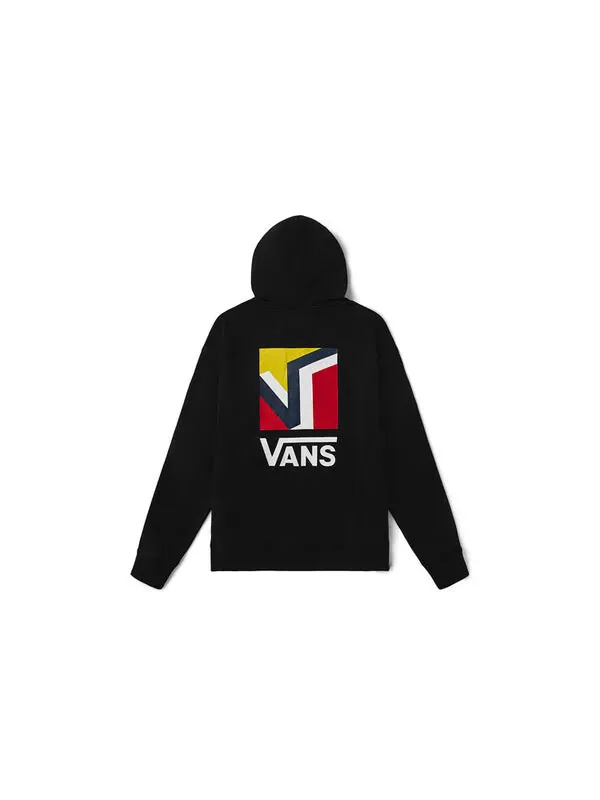 Толстовка pullover hoodies 'black white red yellow' Vans — изображение 2 из 4