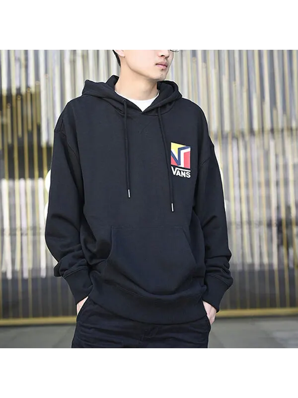 Толстовка pullover hoodies 'black white red yellow' Vans — изображение 3 из 4