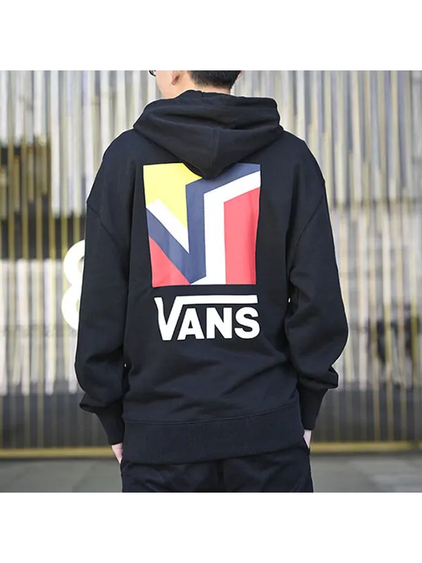 Толстовка pullover hoodies 'black white red yellow' Vans — изображение 4 из 4