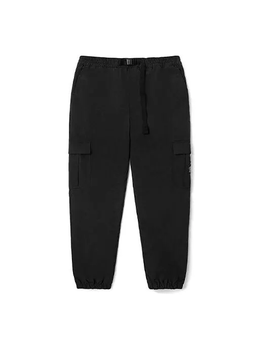 Брюки woven pants 'black white' Vans