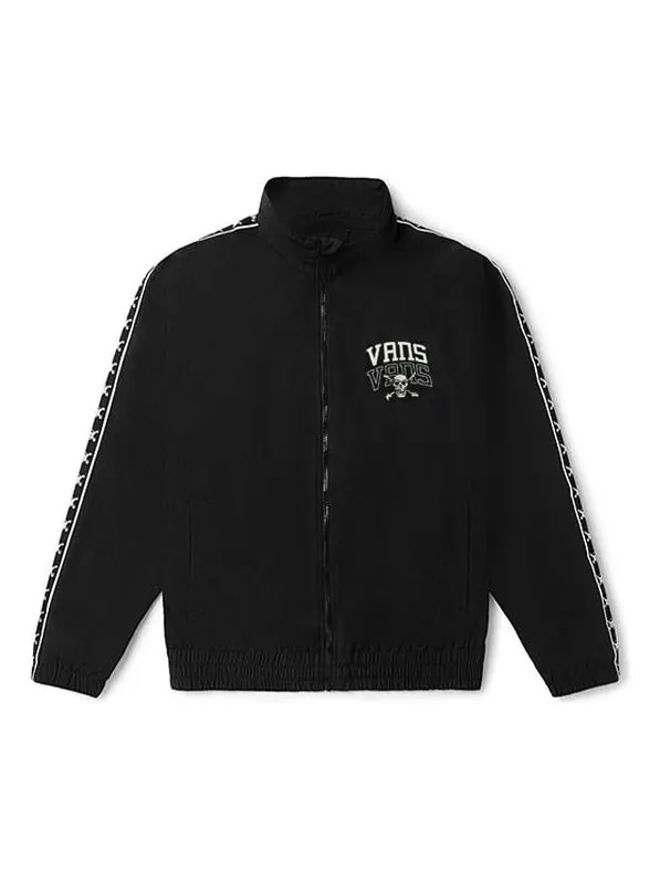 Куртка casual utility jacket 'black white' Vans