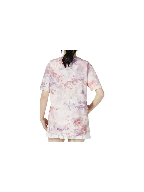Футболка short-sleeved printed t-shirt 'pink' Vans — изображение 2 из 2, розовый/мульти