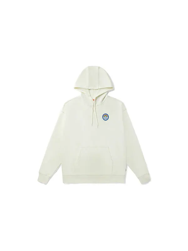 Толстовка anaheim rainbow oversized hoodie 'white' Vans — изображение 2 из 4, белый