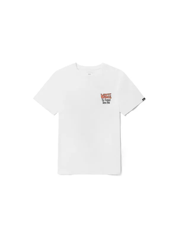 Футболка Vans Funny Printing Sports Round Neck Short Sleeve Unisex White — изображение 2 из 4, белый