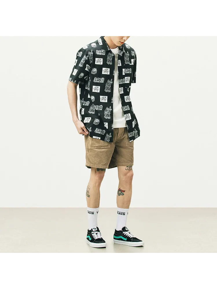 Футболка Vans x DUYANAIZI Series с принтом, повседневная спортивная, с коротким рукавом — изображение 7 из 7, черный