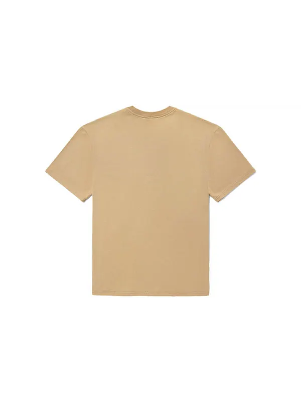 Футболка off the wall tee 'khaki' Vans — изображение 2 из 4, хаки