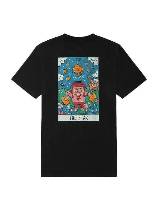 Футболка mooncasket graphic t-shirt 'black' Vans — изображение 1 из 2, черный