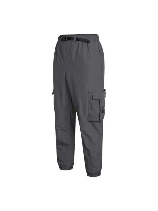 Брюки mid-rise woven pants 'grey' Vans — изображение 1 из 2, серый