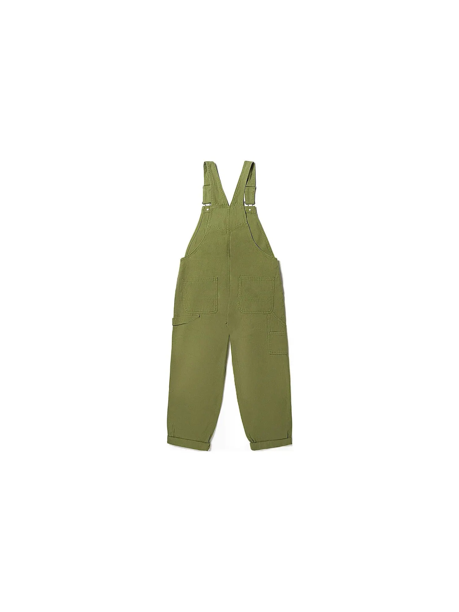 (WMNS) Рабочий комбинезон Vans Ground Work Overalls 'Loden Green' — изображение 2 из 2, зеленый
