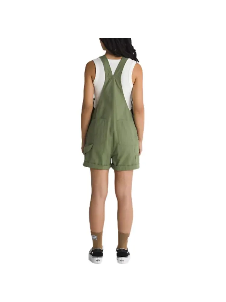 Спортивные шорты (WMNS) Vans Ground Work Shortalls 'Green' — изображение 4 из 5, зеленый