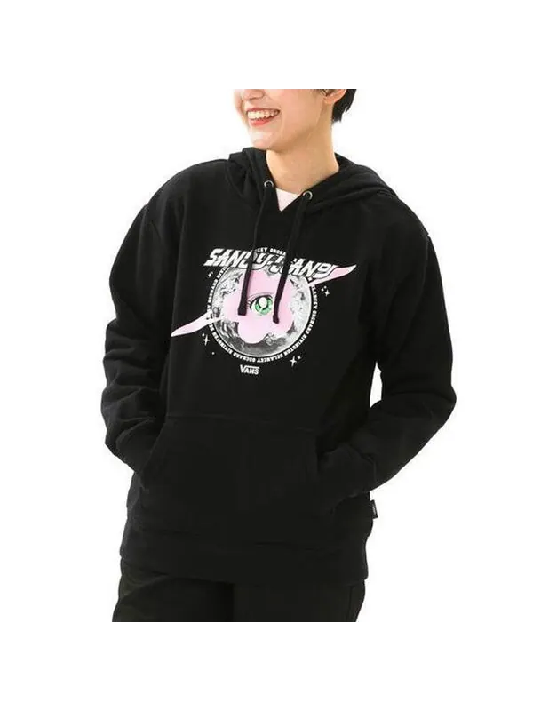 Куртка x sandy liang crossover flower printing short jacket black Vans — изображение 3 из 4, черный