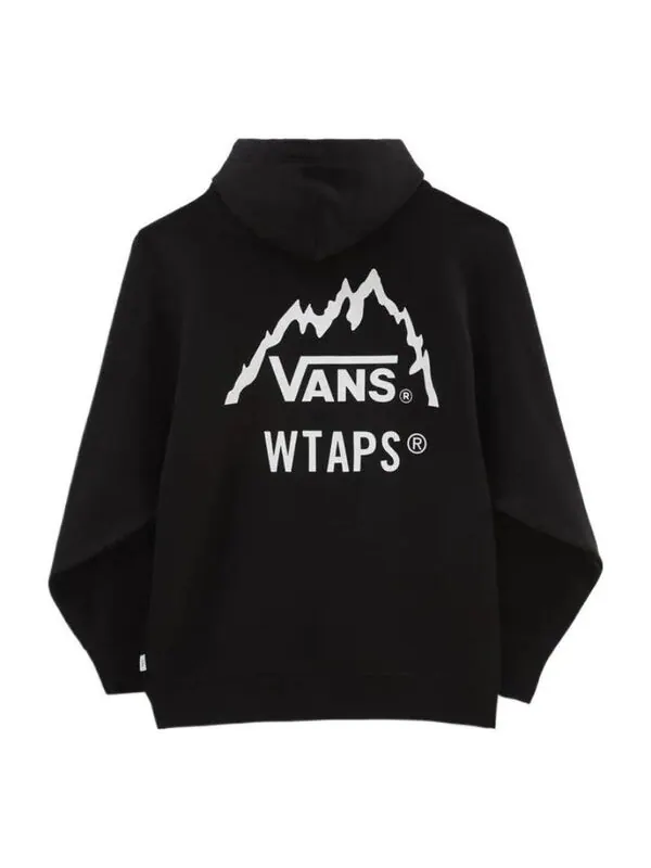 Толстовка vault by x wtaps pullover hoodie 'smokey olive' Vans — изображение 1 из 4, черный