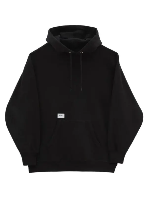Толстовка vault by x wtaps pullover hoodie 'smokey olive' Vans — изображение 3 из 4, черный
