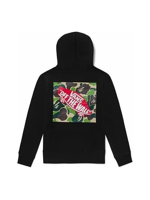 Толстовка x bape camo pullover hoodie 'grey' Vans — изображение 1 из 2, черный