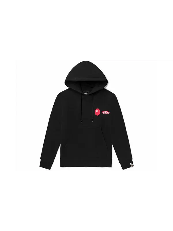 Толстовка x bape camo pullover hoodie 'grey' Vans — изображение 2 из 2, черный