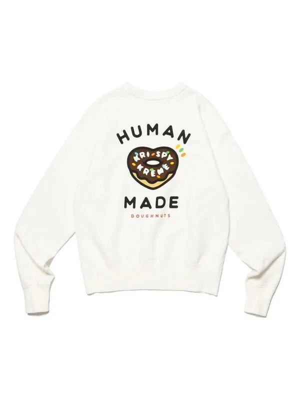 Футболка x girls don't cry gdc white day long sleeve t-shirt 'white' Human Made — изображение 1 из 4, белый