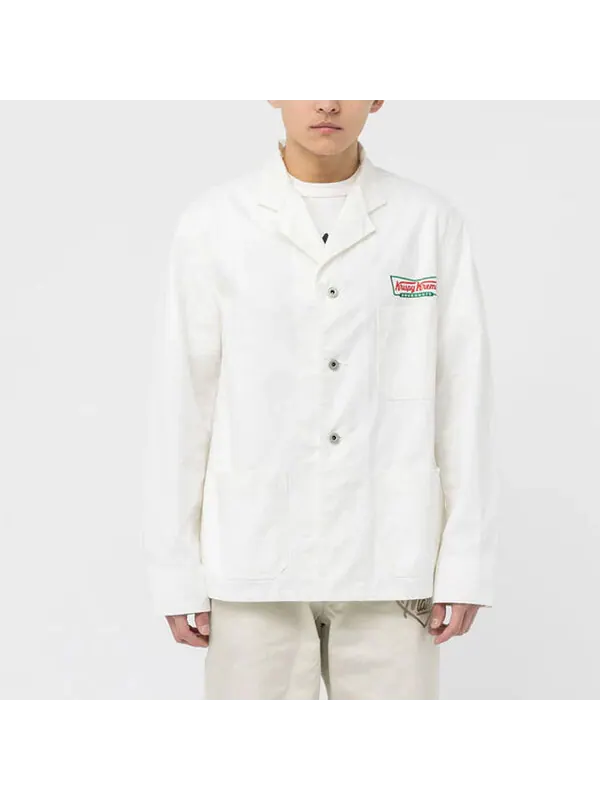 Куртка x victor victor drizzler jacket 'black' Human Made — изображение 3 из 4, белый