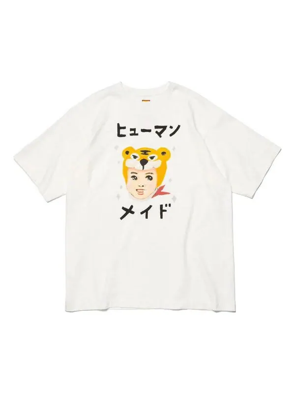 Футболка x keiko sootome #9 t-shirt 'white' Human Made — изображение 1 из 2, белый