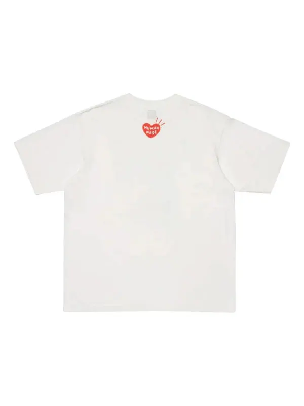 Футболка x victor victor t-shirt 'white' Human Made — изображение 2 из 2, белый