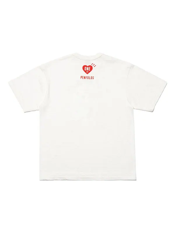 Футболка x one by penfolds rooster t-shirt 'white' Human Made — изображение 2 из 2, белый
