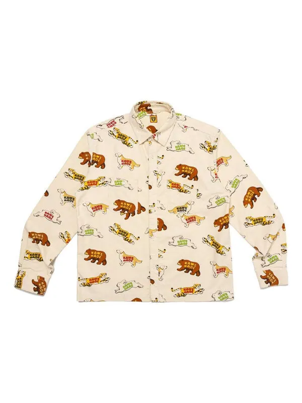 Футболка x keiko sootome t-shirt 'white' Human Made — изображение 1 из 2, белый/бежевый