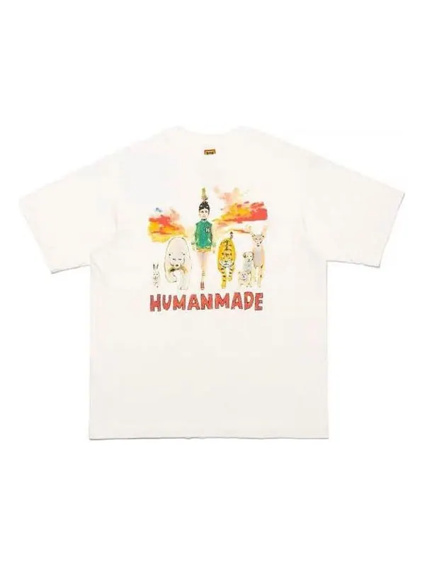 Футболка x keiko sootome #13 t-shirt 'white' Human Made — изображение 1 из 2, белый