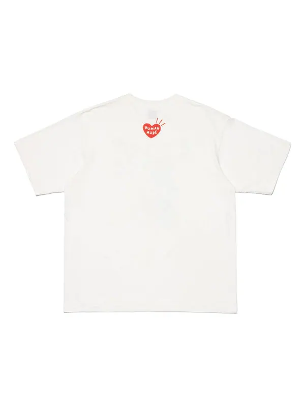 Футболка x keiko sootome #13 t-shirt 'white' Human Made — изображение 2 из 2, белый