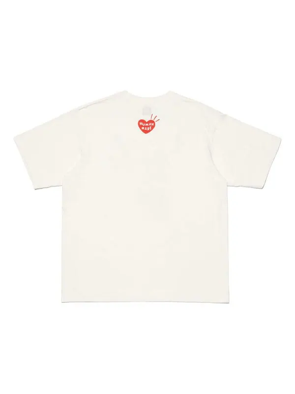 Футболка x keiko sootome t-shirt #19 'white' Human Made — изображение 2 из 2, белый