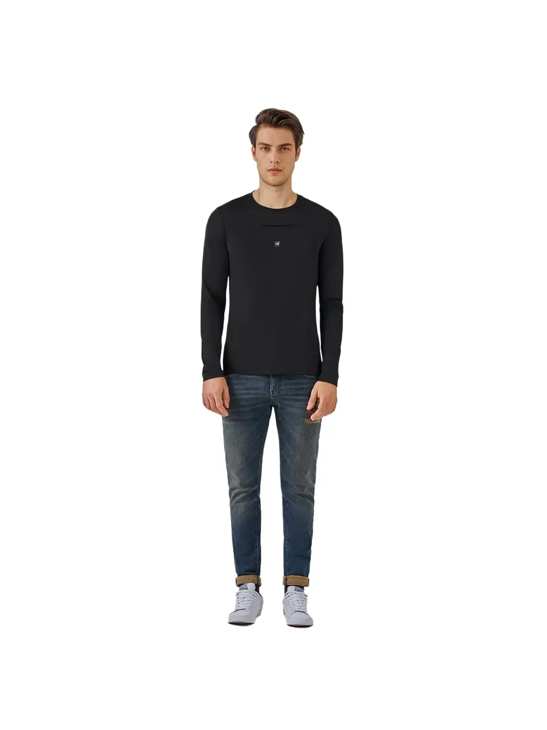 Лонгслив Yeezy x Gap x Balenciaga Second Skin — изображение 7 из 10, черный